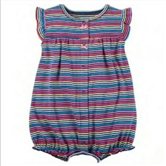 ❤NWT Carters Baby girls romper outfit - Picture 3 of 4